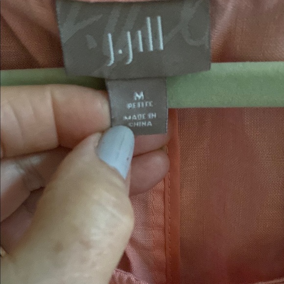 J. Jill Pink 100%Linen Sleeveless Maxi Sundress - Picture 3 of 8